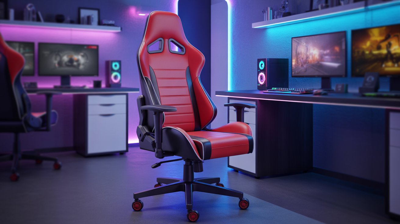 Red and Black Gaming Chair