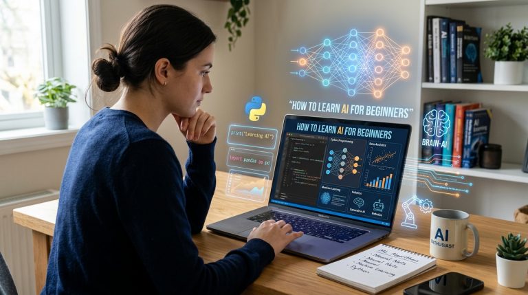 How to Learn Artificial Intelligence for Beginners: A Practical Step-by-Step Guide